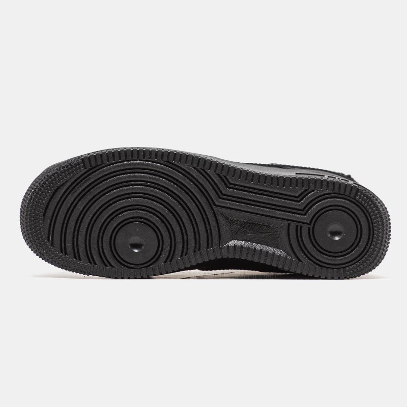 Кросівки 1121 Nike Air Force 1 '07 Black Fur