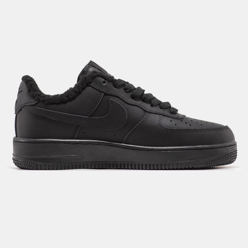 Кросівки 1121 Nike Air Force 1 '07 Black Fur