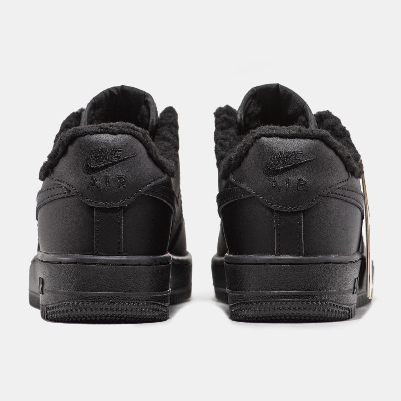 Кросівки 1121 Nike Air Force 1 '07 Black Fur