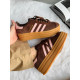 Кросівки Adidas Gazelle Bold Brown
