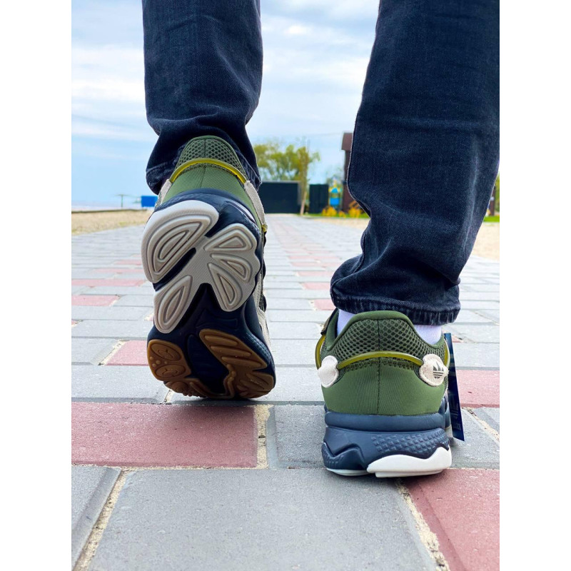 Кросівки Adidas Ozweego Adiprene Pride Green Beige