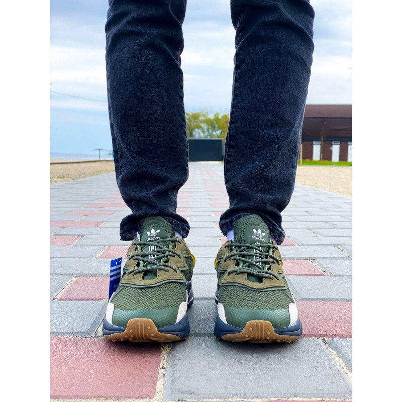 Кросівки Adidas Ozweego Adiprene Pride Green Beige