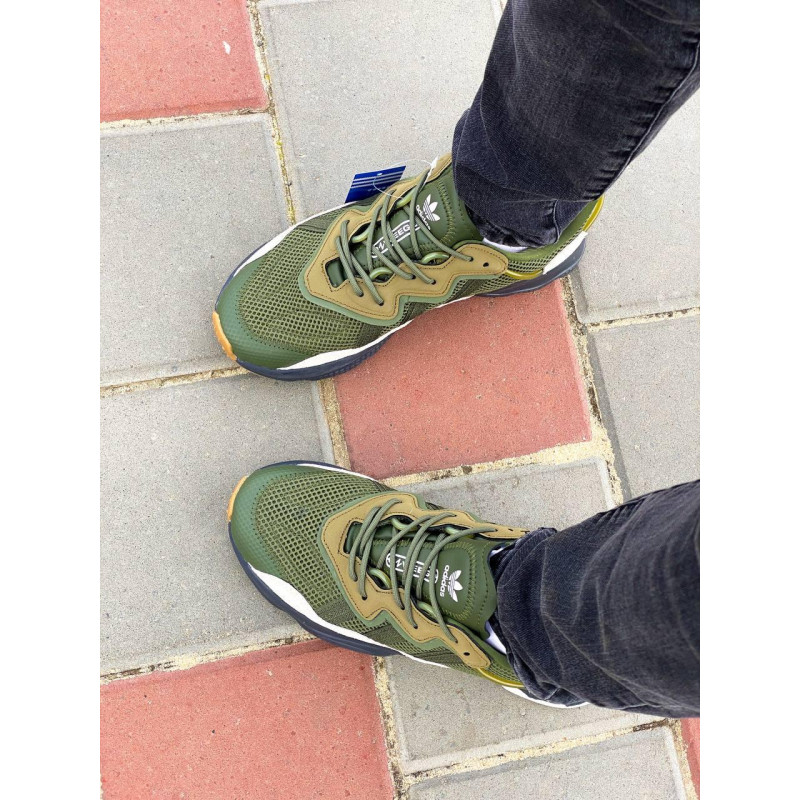 Кросівки Adidas Ozweego Adiprene Pride Green Beige