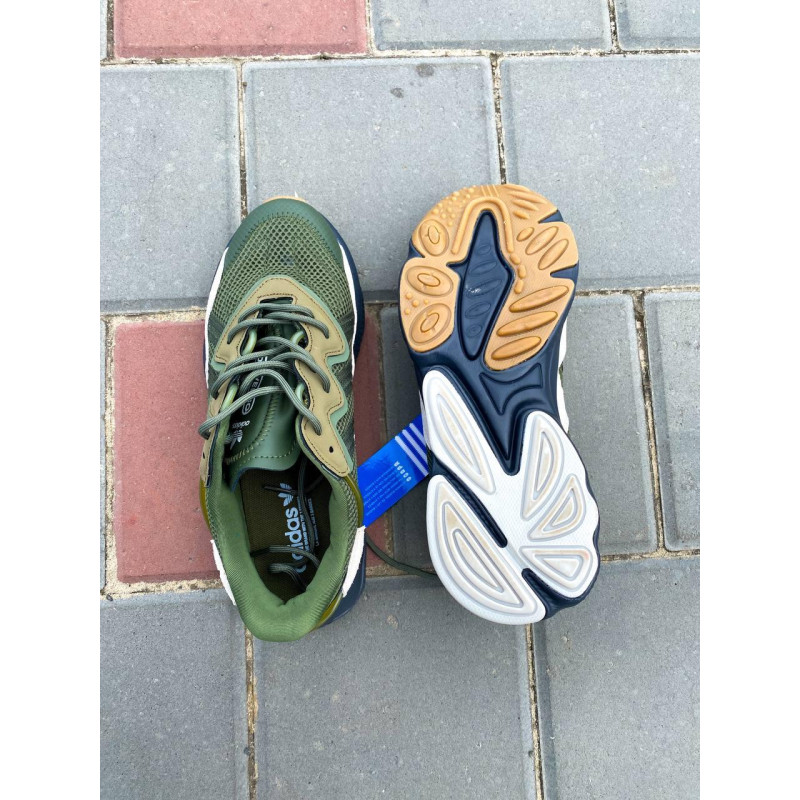 Кросівки Adidas Ozweego Adiprene Pride Green Beige