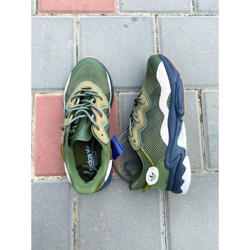 Кросівки Adidas Ozweego Adiprene Pride Green Beige