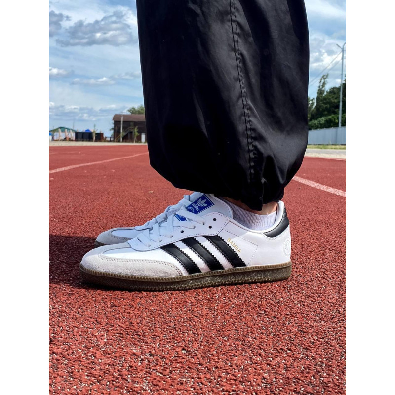 Кросівки Adidas Samba OG Vegan Low White Black