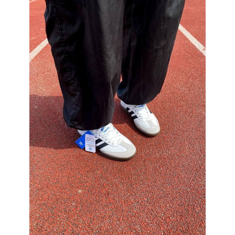 Кросівки Adidas Samba OG Vegan Low White Black