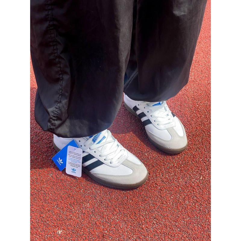 Кросівки Adidas Samba OG Vegan Low White Black