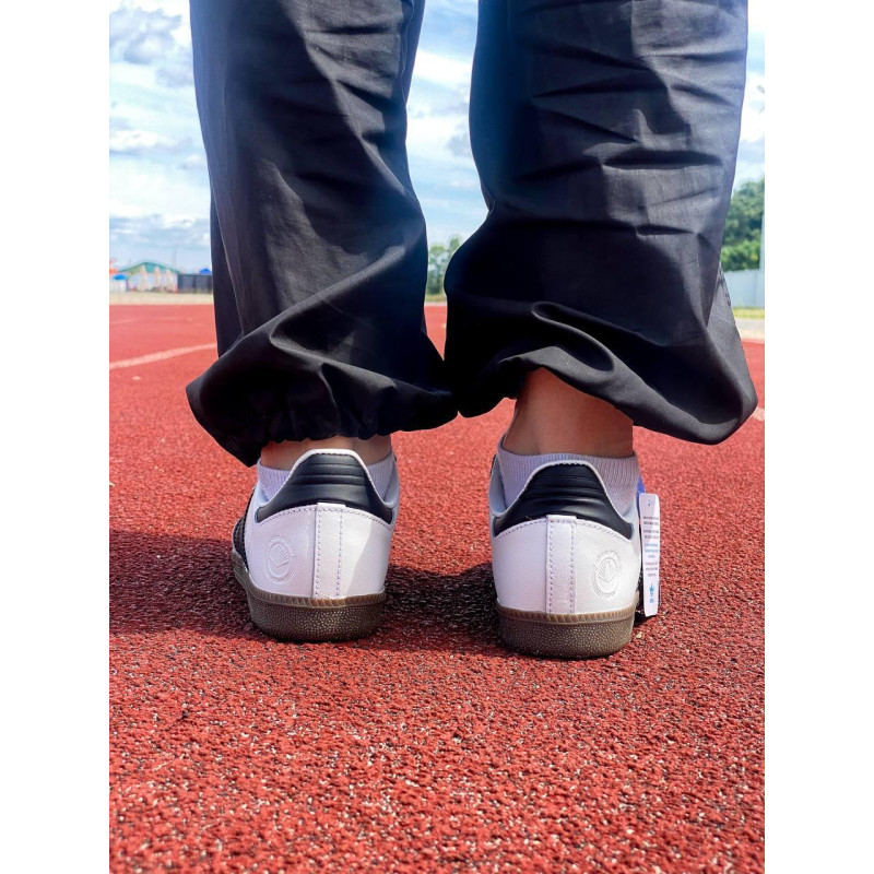 Кросівки Adidas Samba OG Vegan Low White Black