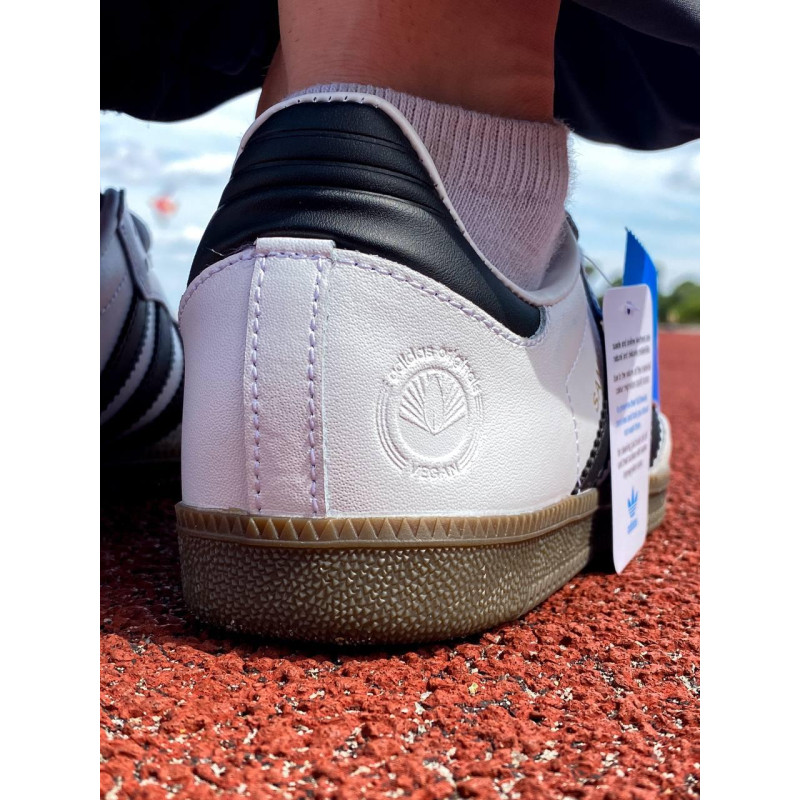 Кросівки Adidas Samba OG Vegan Low White Black