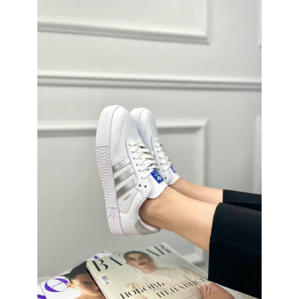 Кросівки Adidas Samba White Silver
