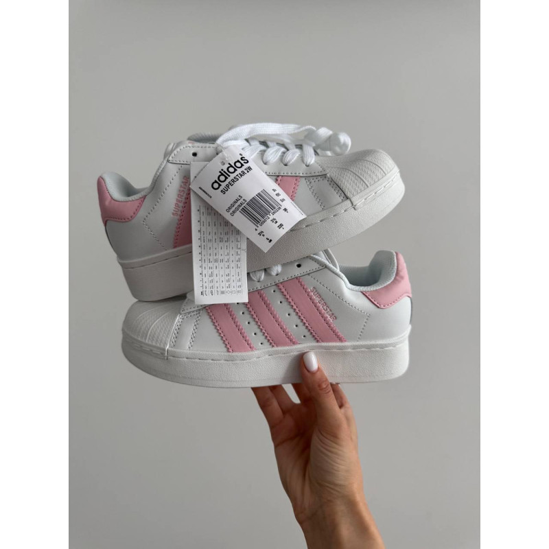 Кросівки Adidas Superstar Platform White Pink