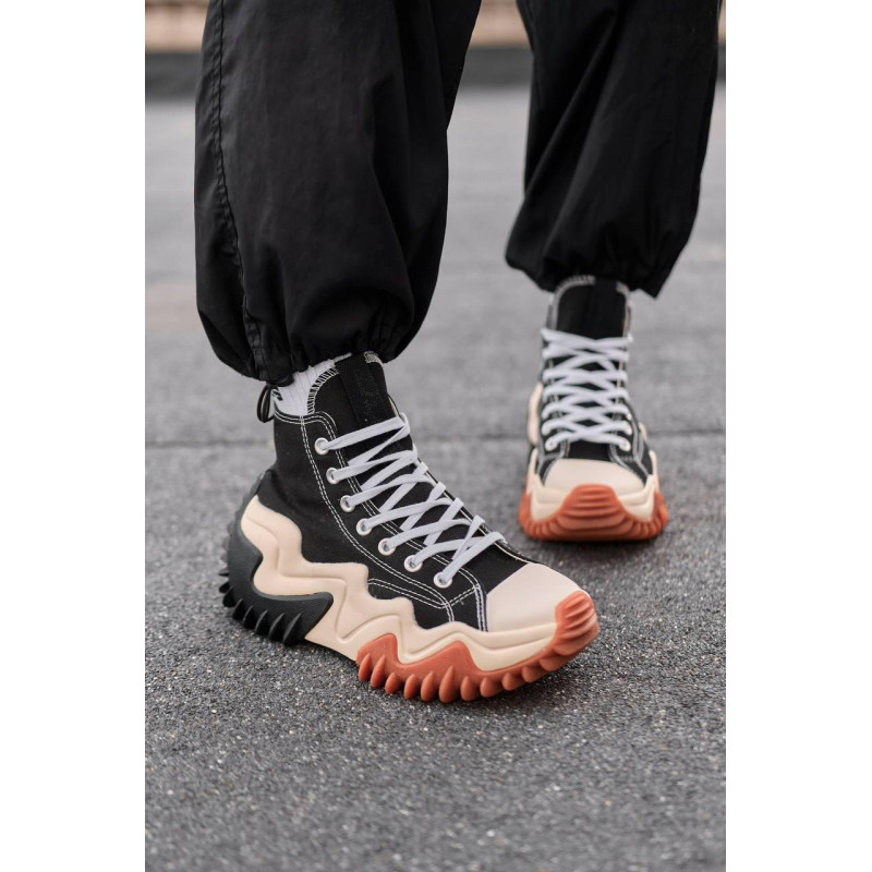 Кросівки Converse Run Star Motion Hi Black Cream