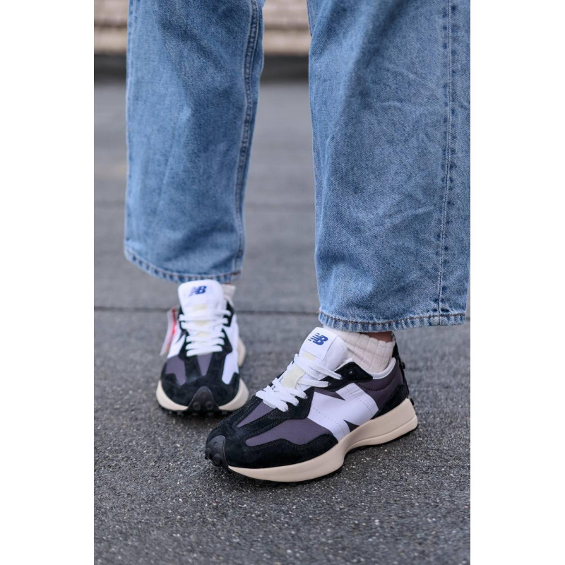 Кросівки New Balance 327 Black White Premium