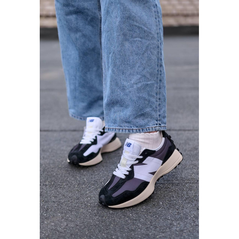 Кросівки New Balance 327 Black White Premium