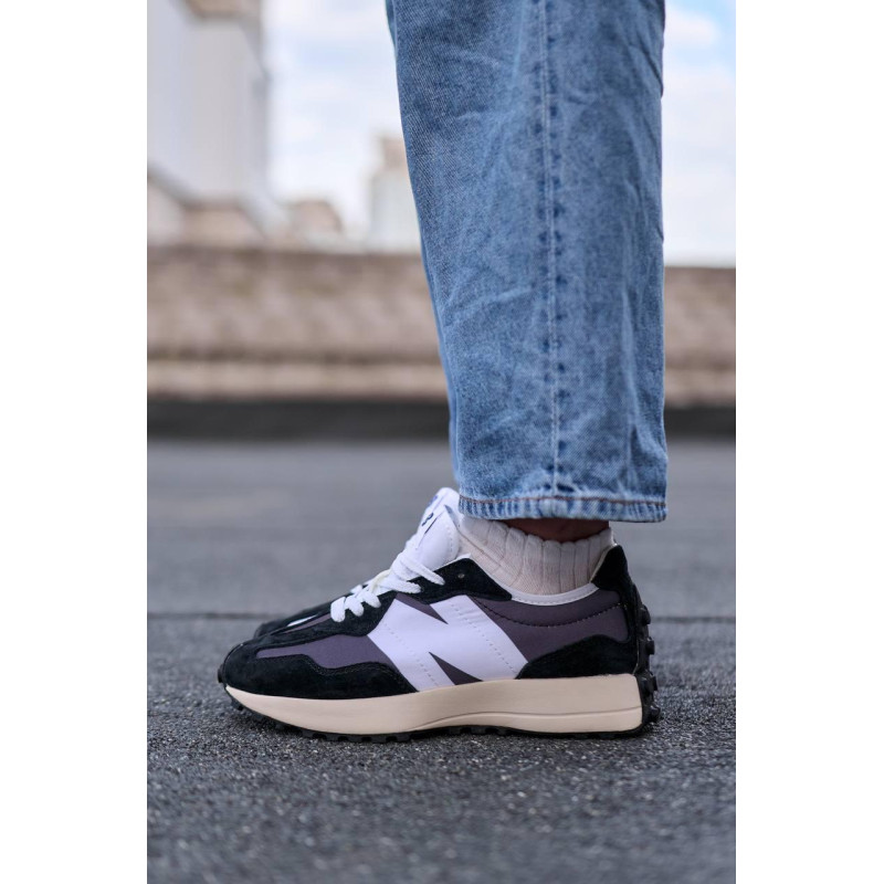 Кросівки New Balance 327 Black White Premium