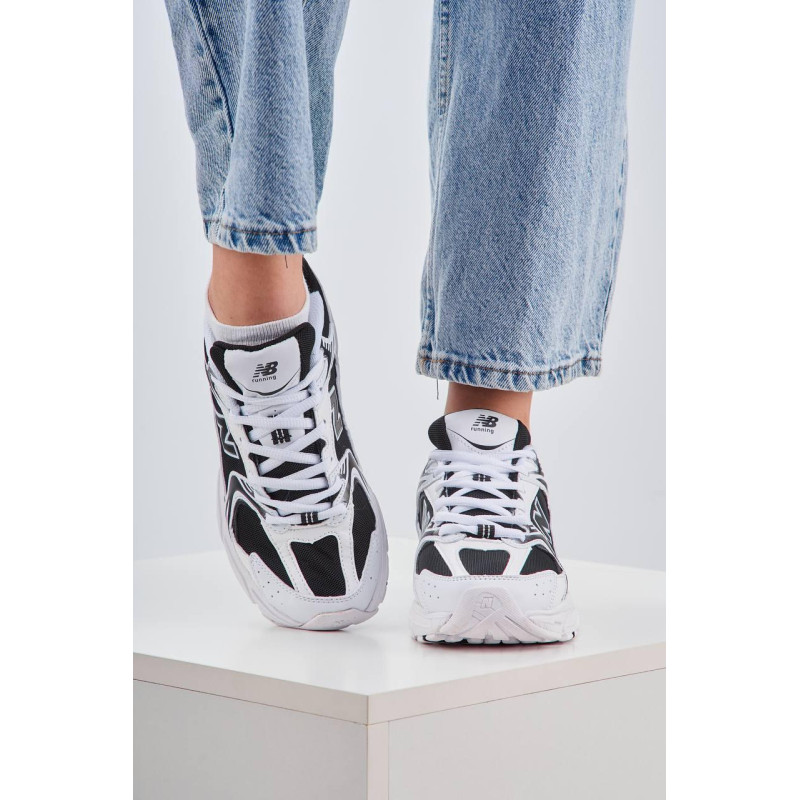 Кросівки New Balance 530 White Black v2 Premium