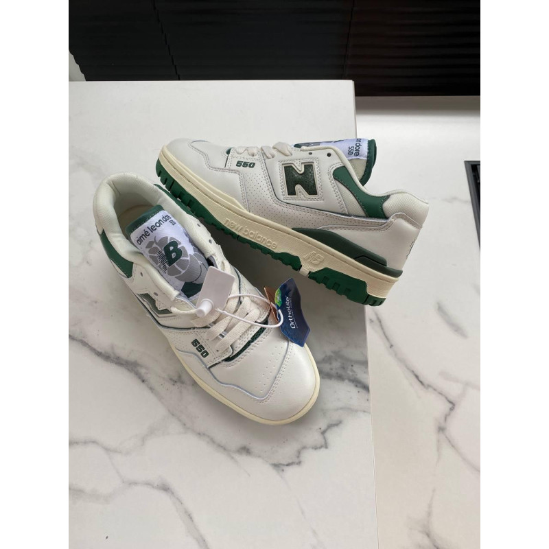 Кросівки New Balance 550 Green Lether Leon Dore