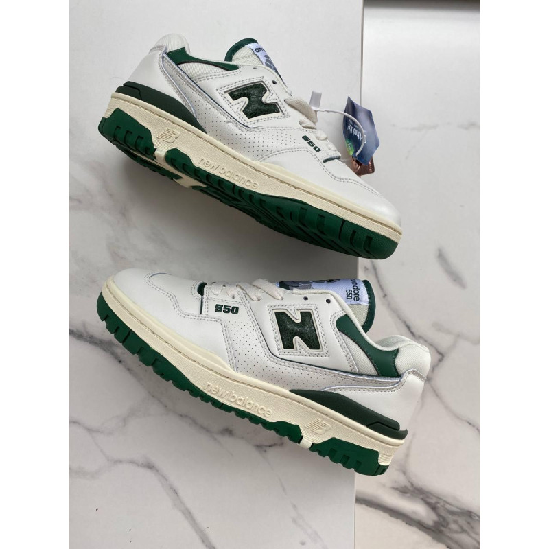 Кросівки New Balance 550 Green Lether Leon Dore