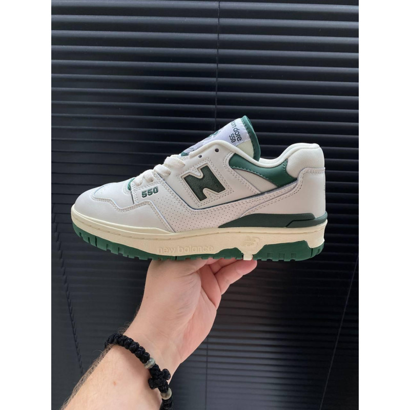 Кросівки New Balance 550 Green Lether Leon Dore
