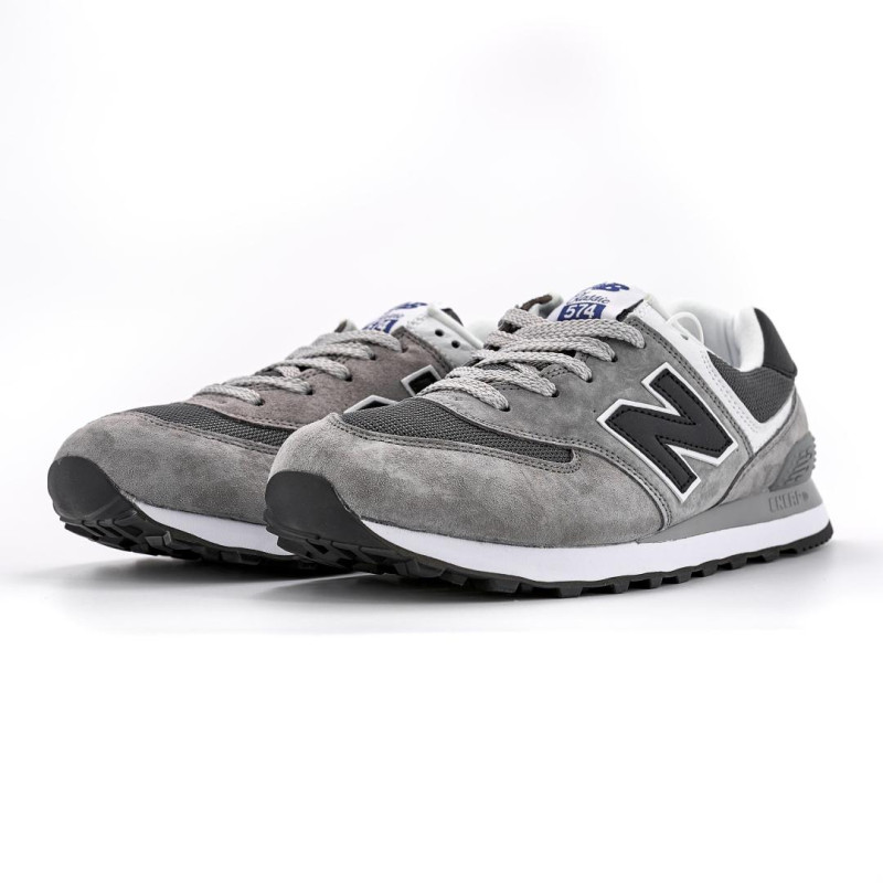 Кросівки New Balance 574 Grey White Black