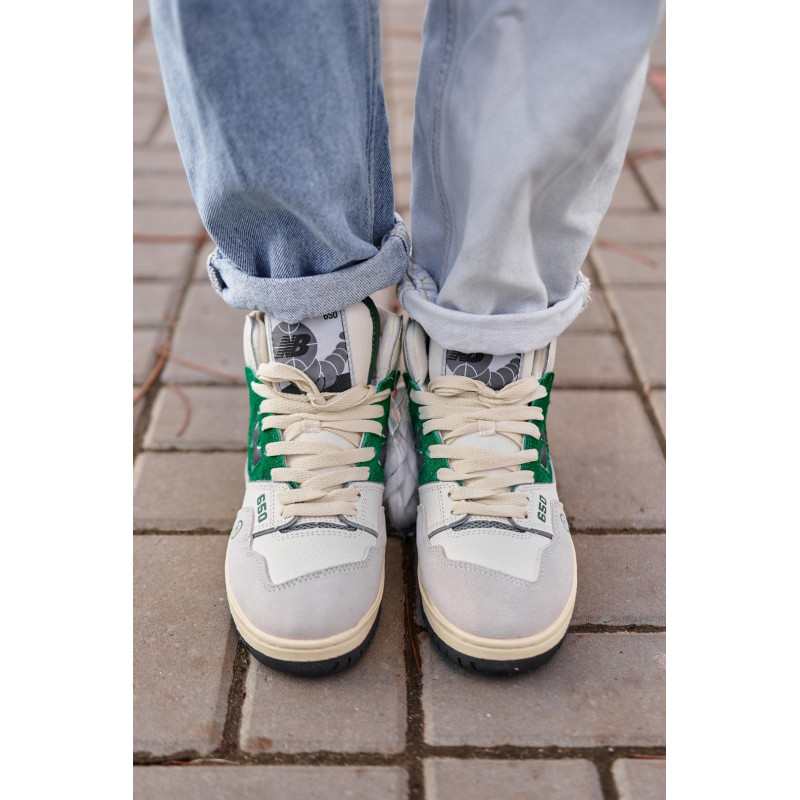 Кросівки New Balance 650 Hight Green White Fur