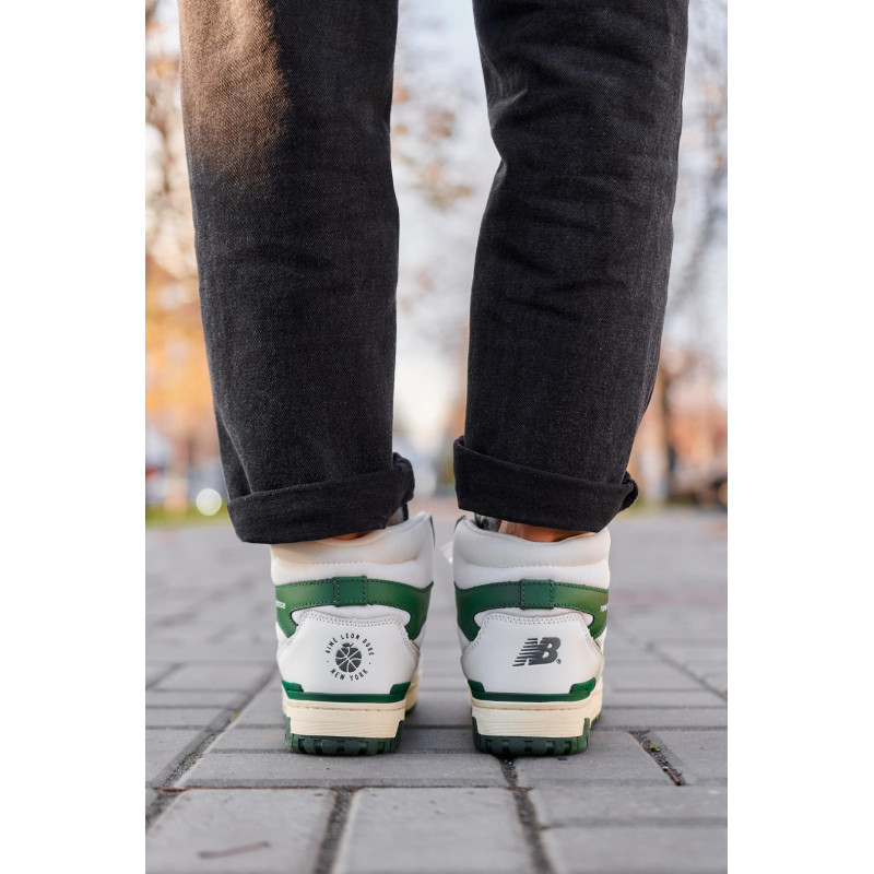 Кросівки New Balance 650 Hight White Green Fur