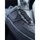 Кросівки Nike Air Force 1 Classic Black (Матова шкіра)