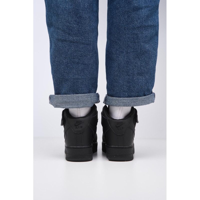 Кросівки Nike Air Force 1 High Fur Black