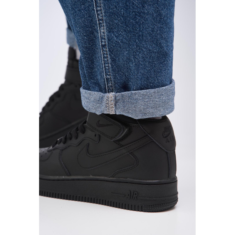 Кросівки Nike Air Force 1 High Fur Black