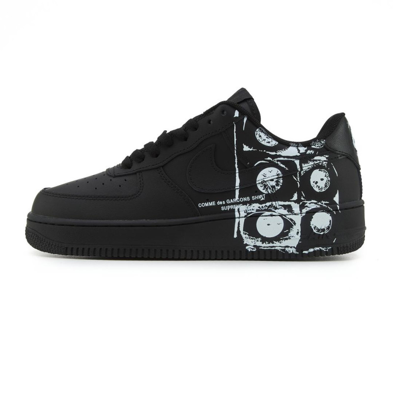 Кросівки Nike Air Force 1 Low х Comme des Garçons Supreme Black