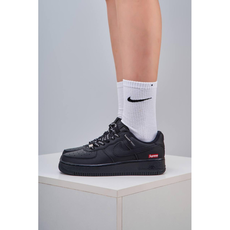 Кросівки Nike Air Force 1 Supreme Black