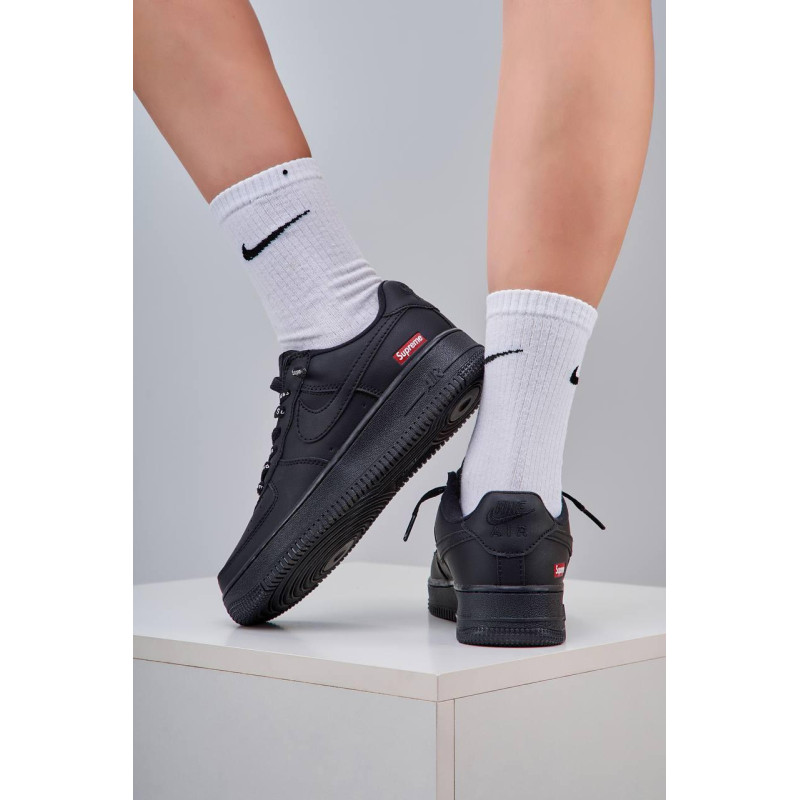 Кросівки Nike Air Force 1 Supreme Black