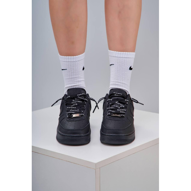 Кросівки Nike Air Force 1 Supreme Black