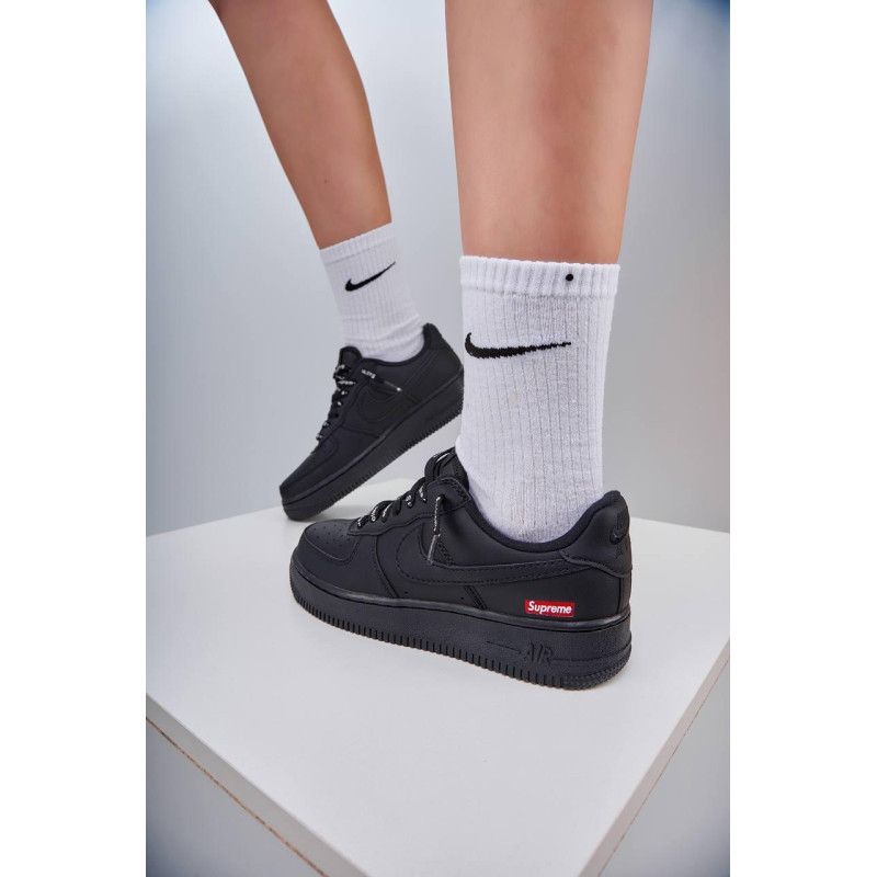 Кросівки Nike Air Force 1 Supreme Black