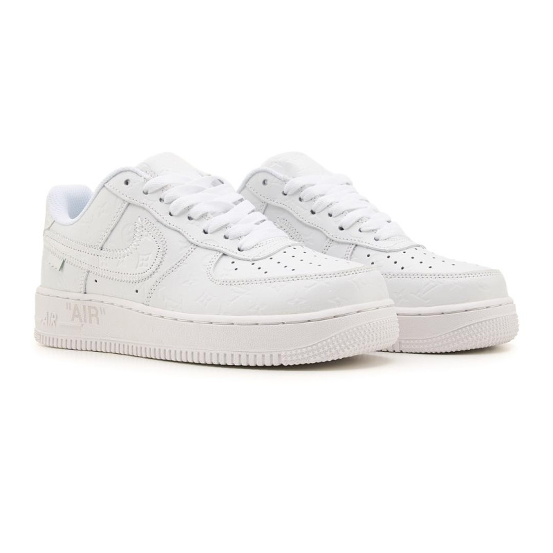 Кросівки Nike Air Force 1 x Louis Vuitton White