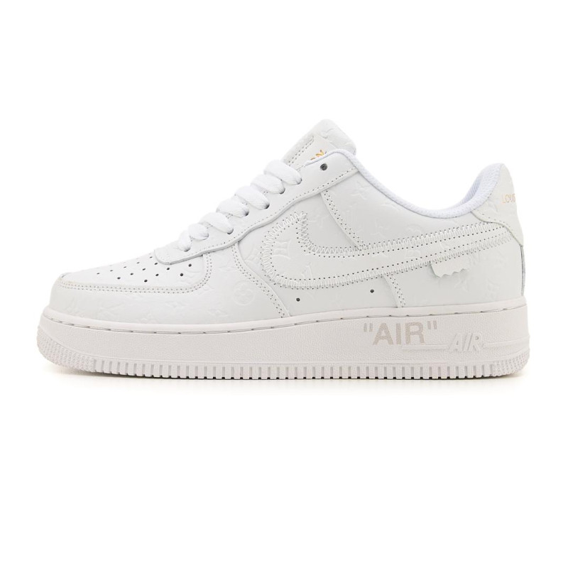 Кросівки Nike Air Force 1 x Louis Vuitton White