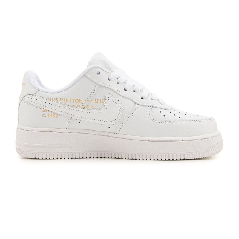 Кросівки Nike Air Force 1 x Louis Vuitton White