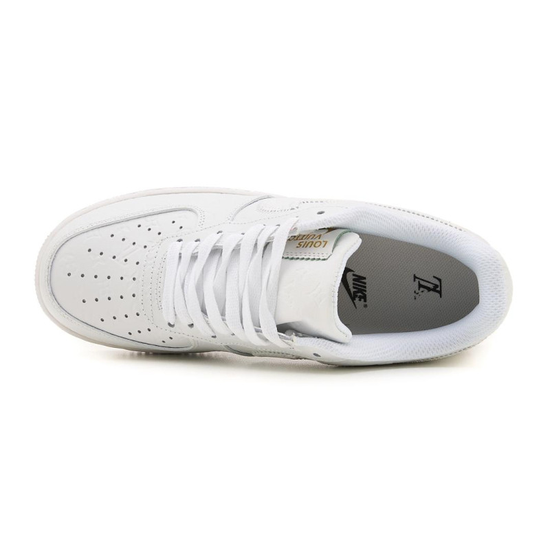 Кросівки Nike Air Force 1 x Louis Vuitton White
