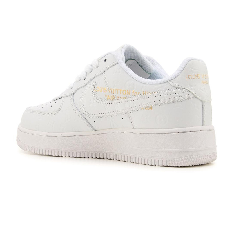 Кросівки Nike Air Force 1 x Louis Vuitton White