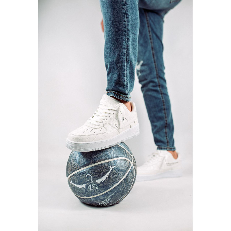 Кросівки Nike Air Force 1 x Louis Vuitton White