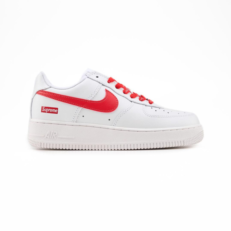 Кросівки Nike Air Force 1 x Supreme White Red