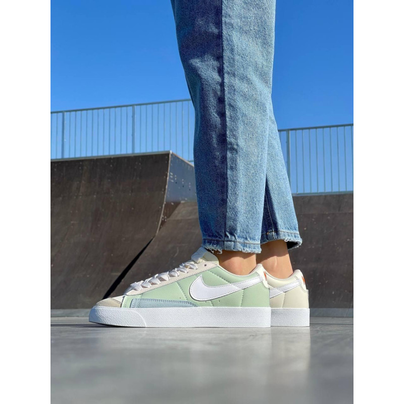 Кросівки Nike Blazer Low 77 Vintage Leather Green Beige’