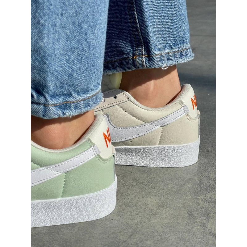 Кросівки Nike Blazer Low 77 Vintage Leather Green Beige’