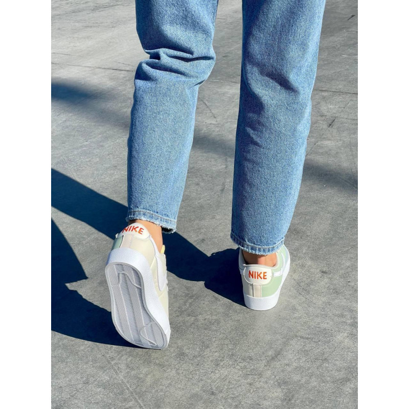 Кросівки Nike Blazer Low 77 Vintage Leather Green Beige’