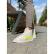 Кросівки Nike Blazer White «Neon Green Logo»