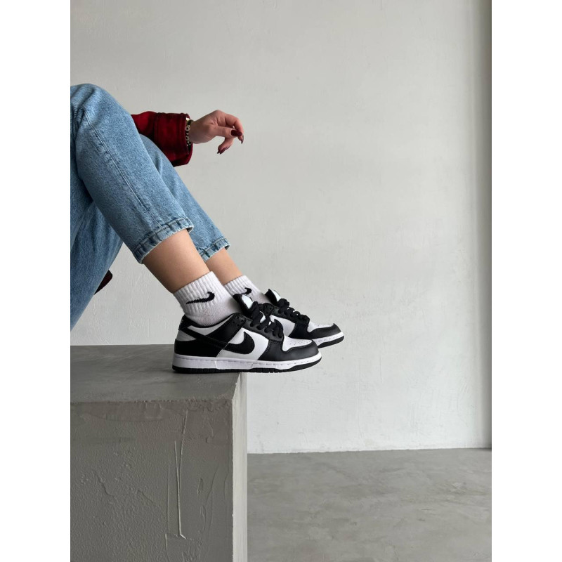 Кросівки Nike Dunk Low Retro White Black