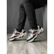 Кросівки Nike M2K Tekno Black White «Red Logo»
