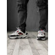Кросівки Nike M2K Tekno Black White «Red Logo»