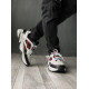 Кросівки Nike M2K Tekno Black White «Red Logo»